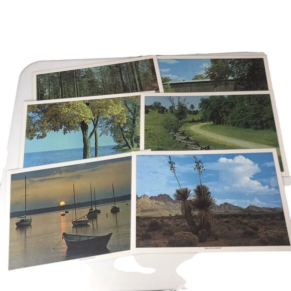 Other - Set Of 6 Vintage “This Is Our Country” Placemats, Laminated & Washable